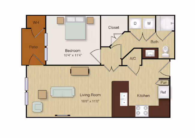 Unit 2-2142 2-2142 floor plan